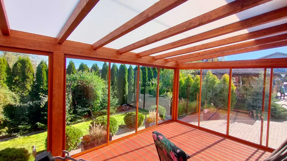 Zabudowa tarasu zadaszenie taras pergola