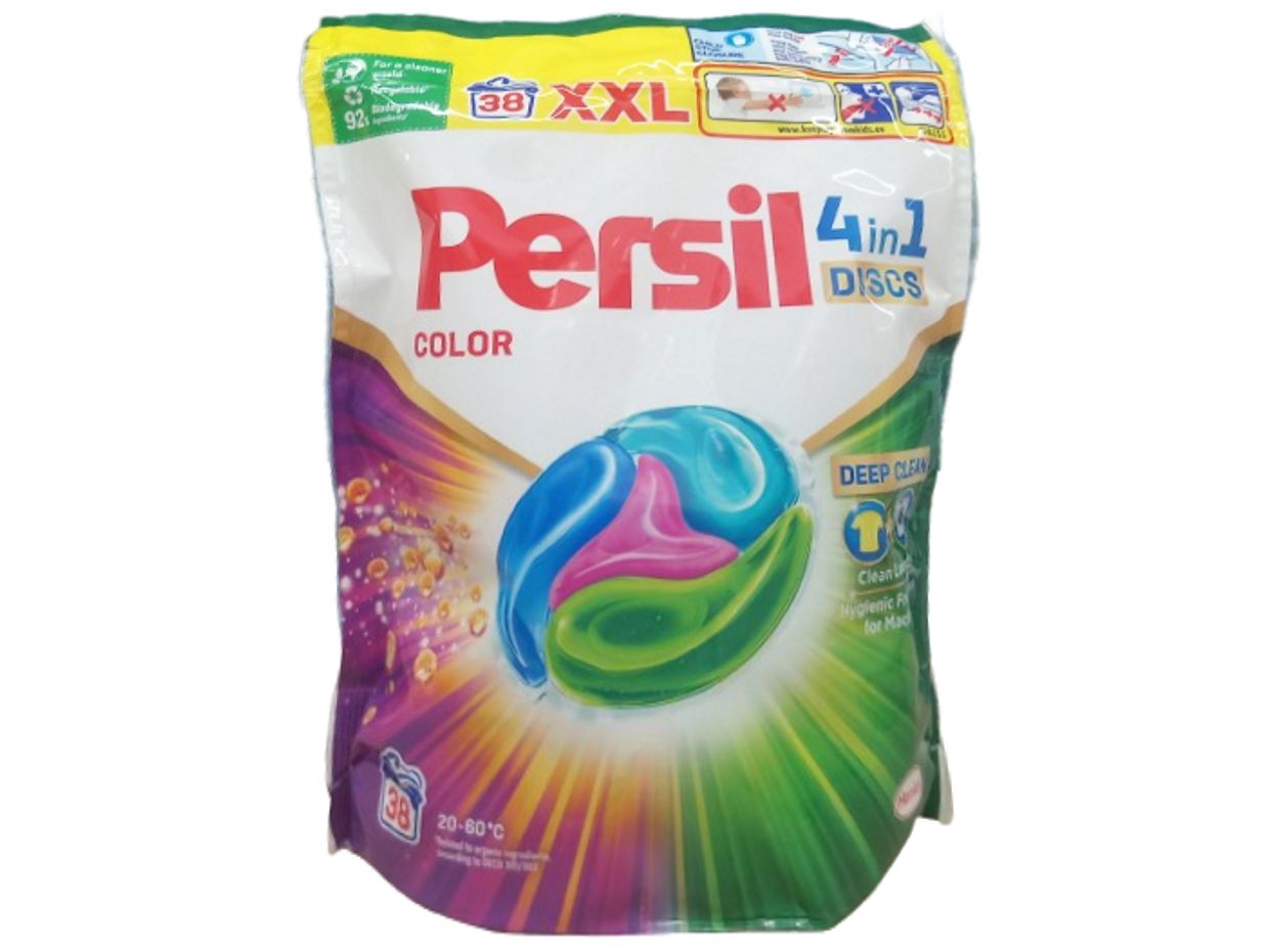 Kapsułki do prania Persil Discs 4w1 Color x38
