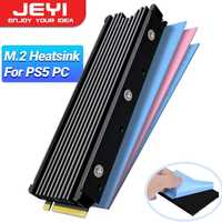 Radiator dysku SSD M.2 Nvme 2280 PC / PS5 czerwony