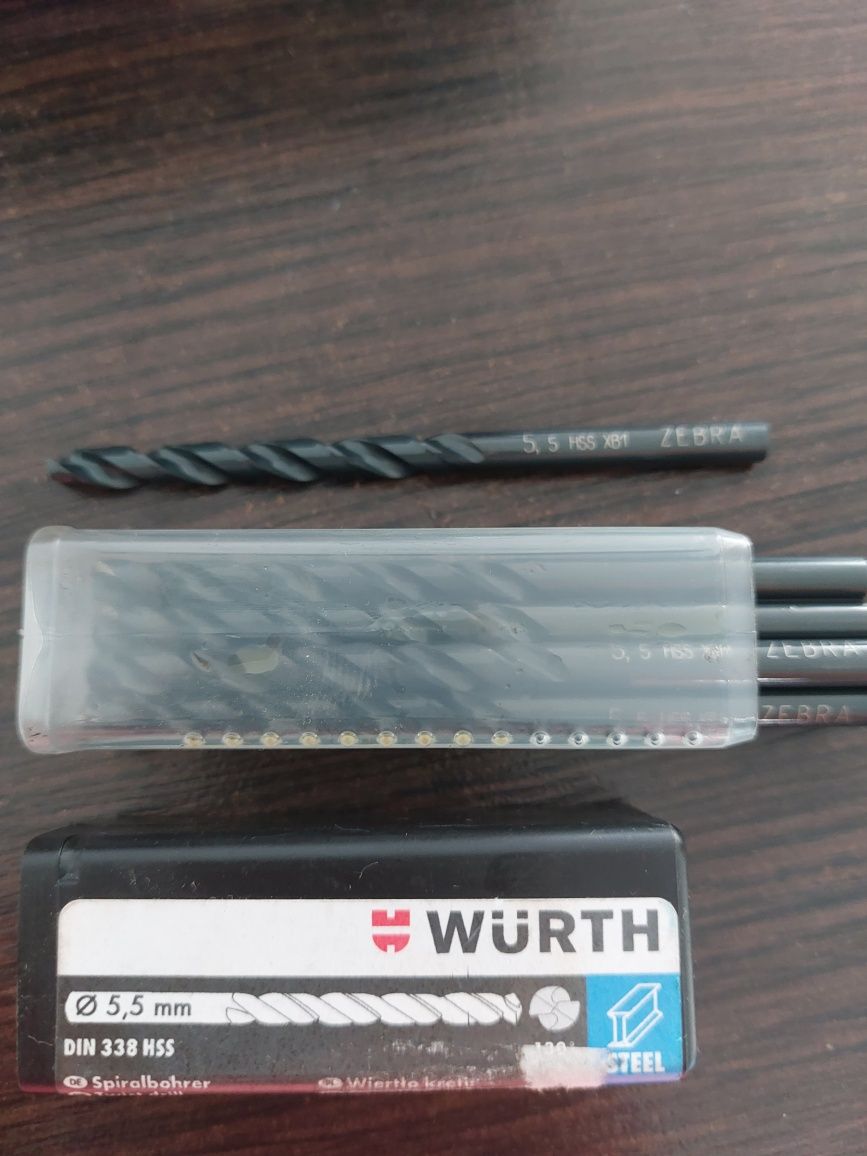 Wiertło Wurth 3,0mm (rozmiary do 14,0mm)