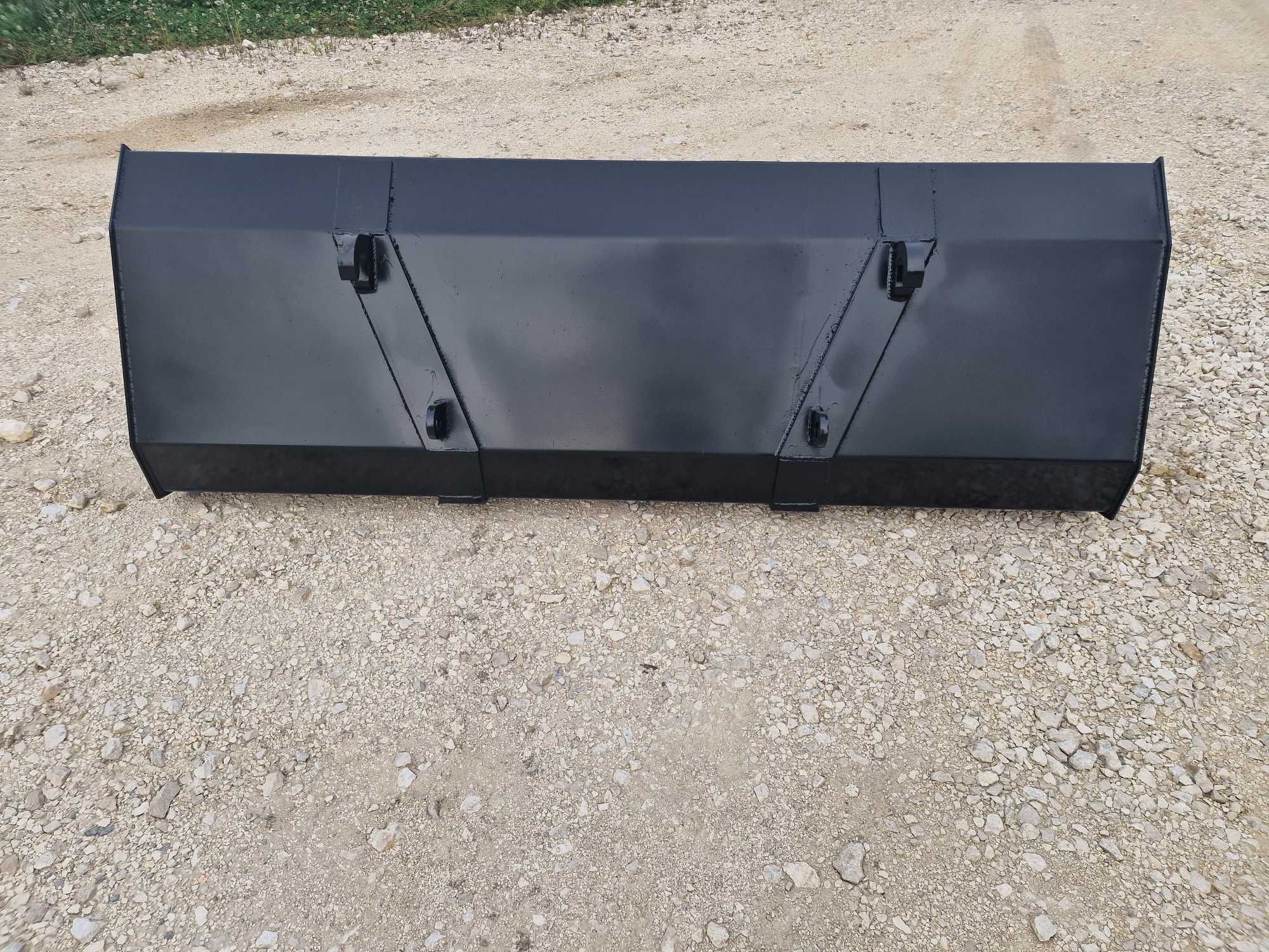 Łyżka Łycha szufla 200cm mocowania SMS do tura WZMOCNIONA