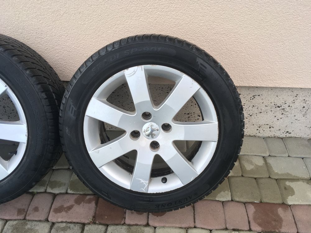 Felgi aluminiowe 16 z oponami zimowymi