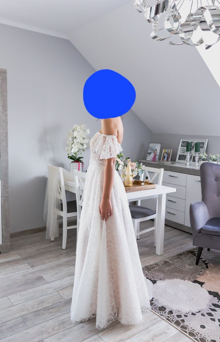 Suknia ślubna boho