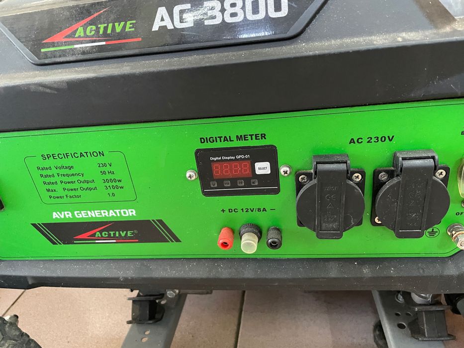Бензиновий генератор ACTIVE AG 3800
