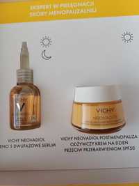 Zestaw vichy neovadiol postmenopauza serum i krem