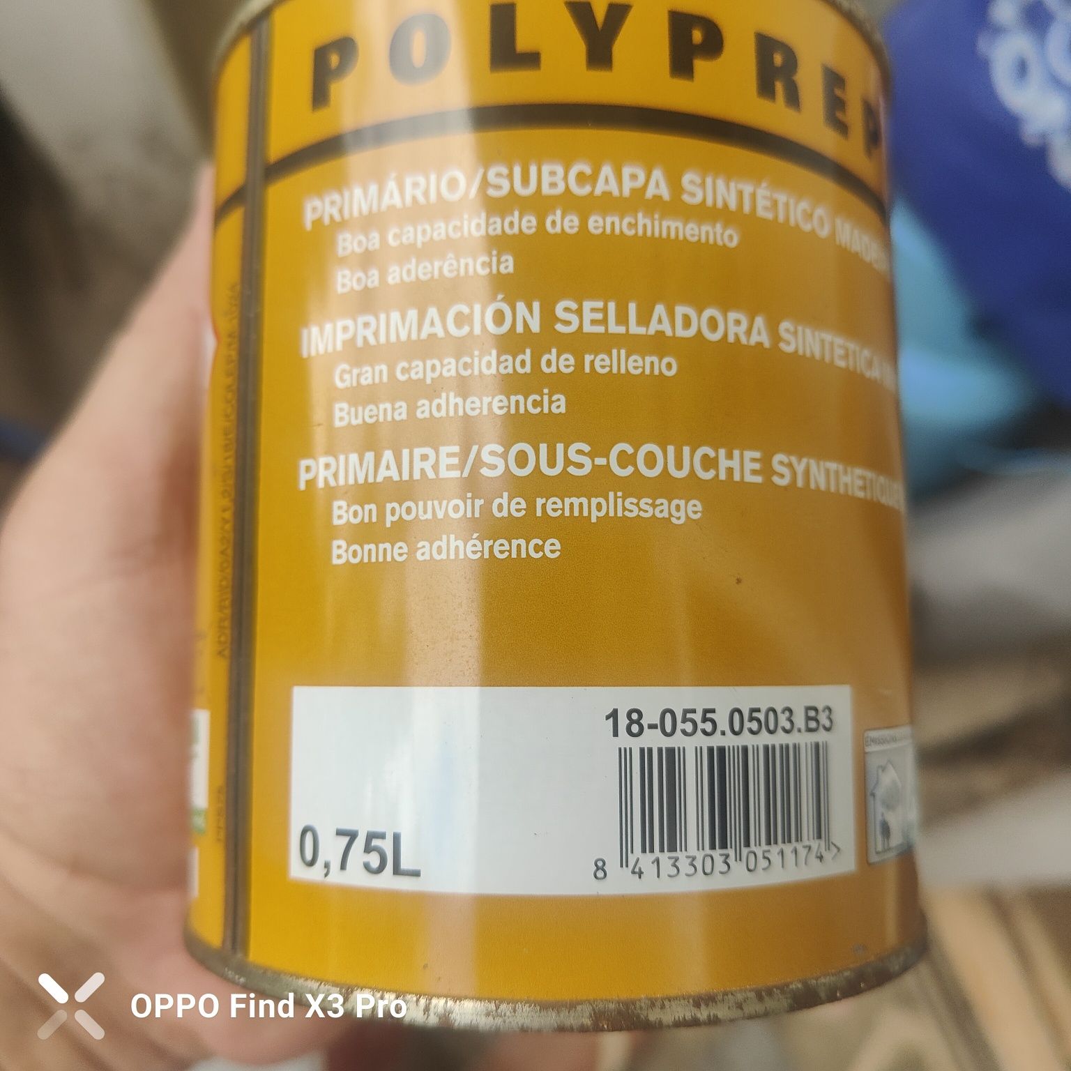 Tinta primário 3 latas