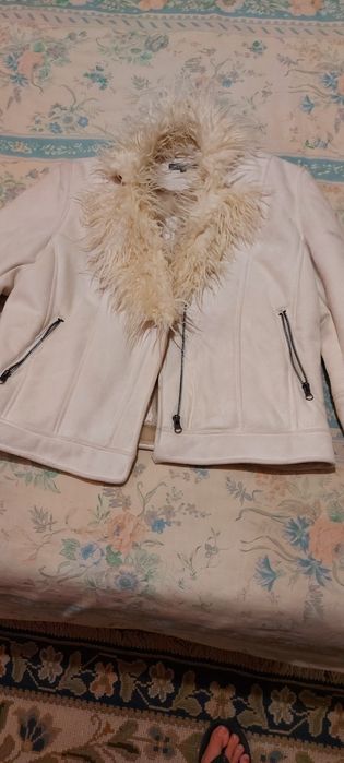 Blusão quente em pele