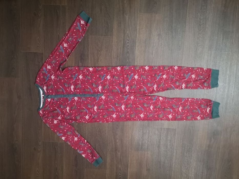 Дитяча новорічна піжама комбінезон 12 13 років новий рік Різдво олені