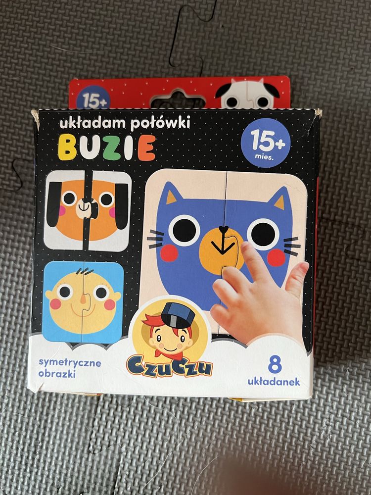 Łatwe puzzle buźki czu czu