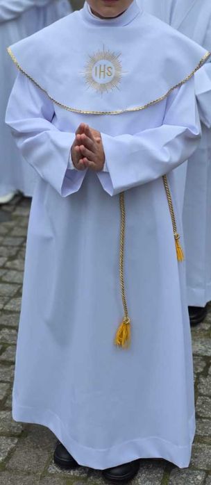 Alba komunijna dla chłopca