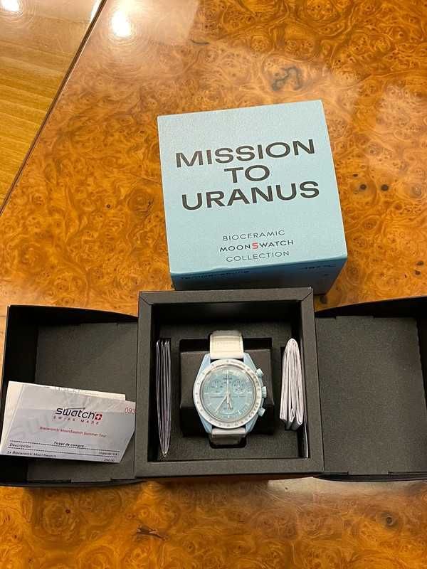 Omega x Swatch MoonSwatch: Uranus Mission – A Stylish Ice Odyssey