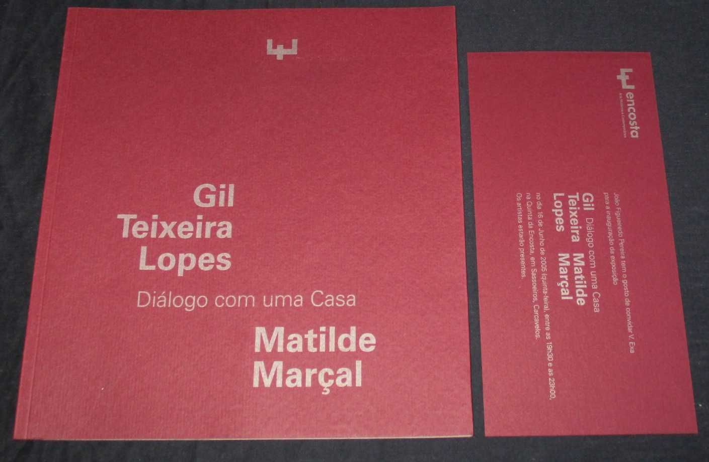 Livro Diálogo com uma Casa Gil Teixeira Lopes Matilde Marçal