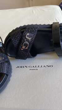 Босоніжки Босоножки кожа новые John Galliano 36 размер 23 см