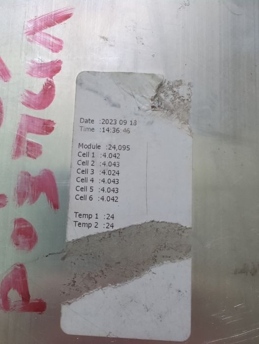 100% Батарея 6S2P 132Ah 25,2 V  LG 2.9kWh дозарядка Ecoflow, Bluetti