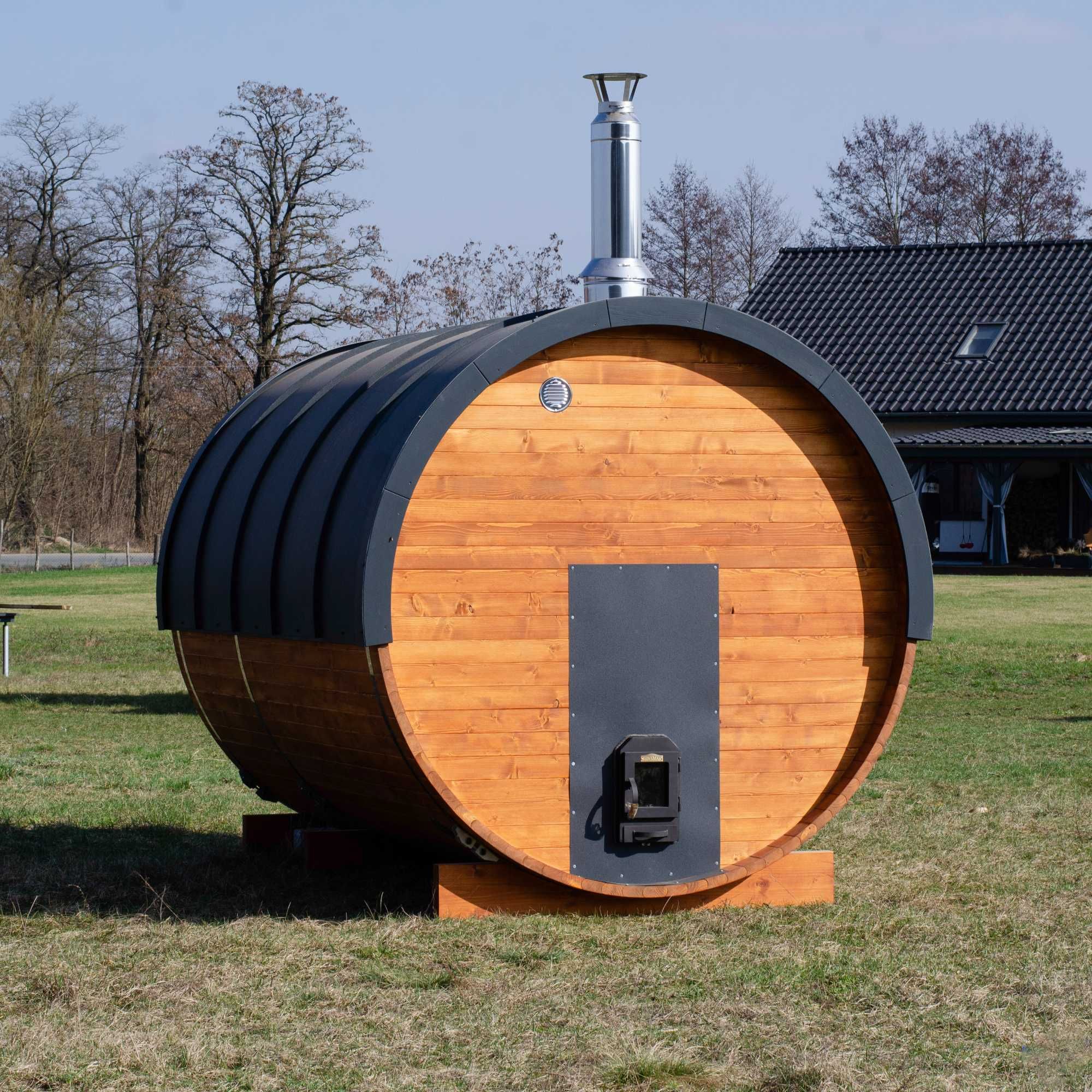 drewniana sauna rozmiar L2