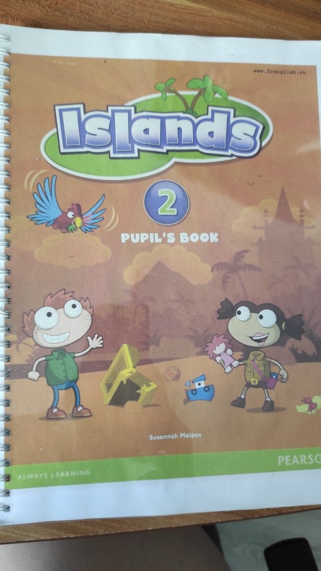 Pupil's book, islands 2 , книга з англійської пюпілз бук