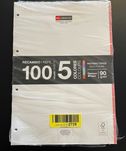 Recambio Refill 100 szt Dots - kropkowany, 5 kolorów Miquelrius