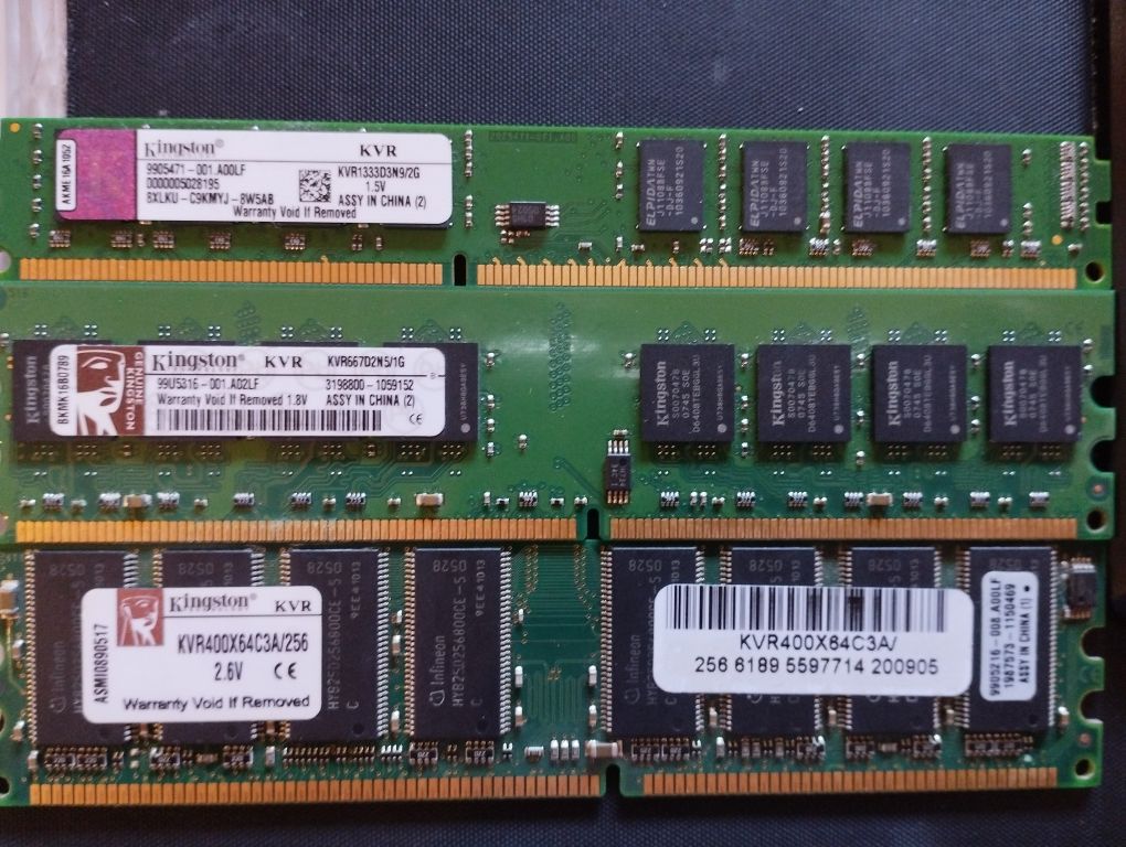 Memórias Kingston DDR3