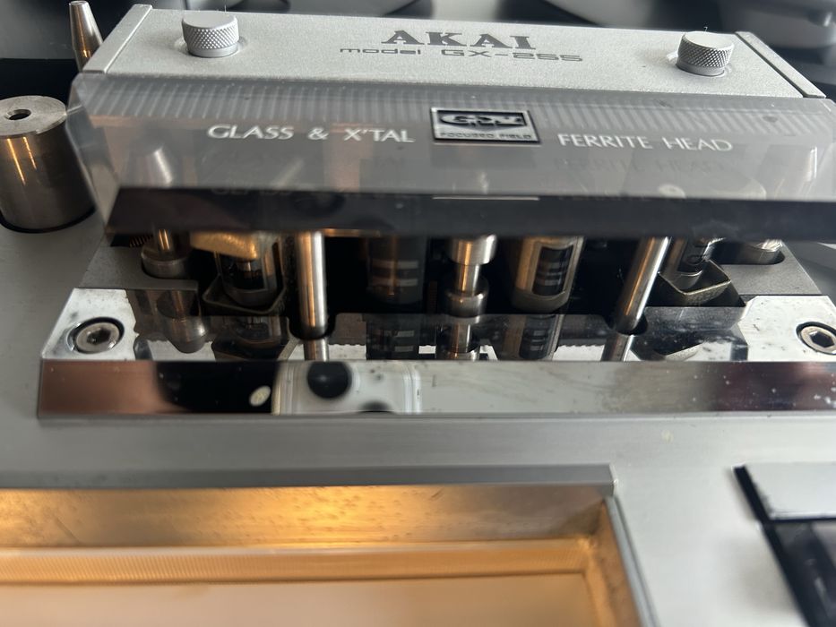 Magnetofon Szpulowy Akai GX-255 Szpule*Naby*Serwis/Piekny/Lapka Akai!