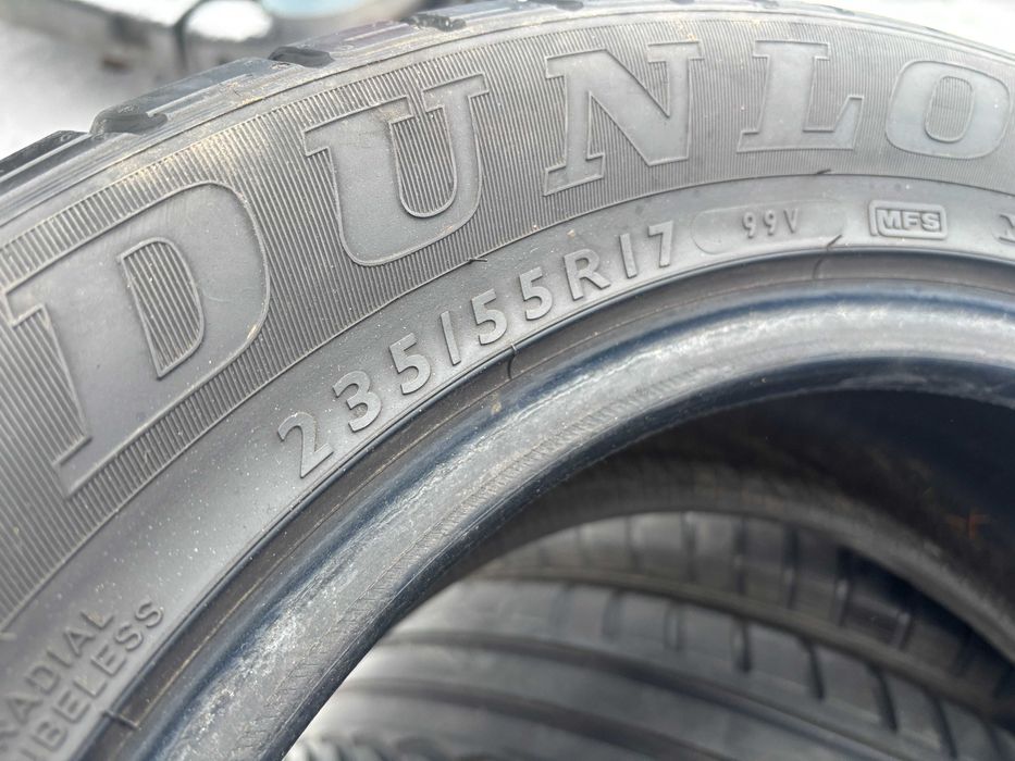 235-55-R17 DUNLOP SPORT-01  комплект летней резины GERMANY 2022