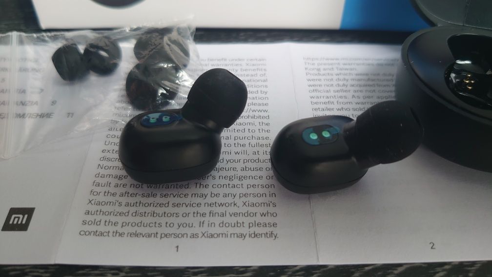 Новые беспроводные наушники Mi True Wireless Earbuds Basic 2 (BHR4272G