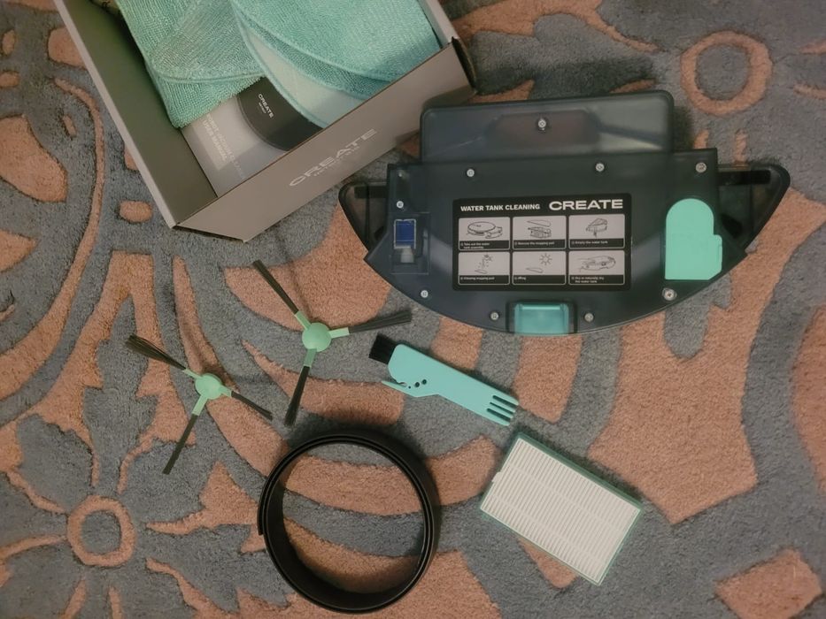 Robot Aspirador Create Netbot S18 + acessórios novos