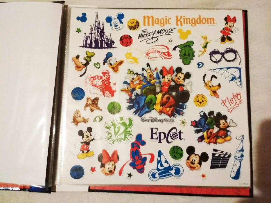 Scrapbook Скрапбук скрапбукинг альбом Walt Disney World 2012