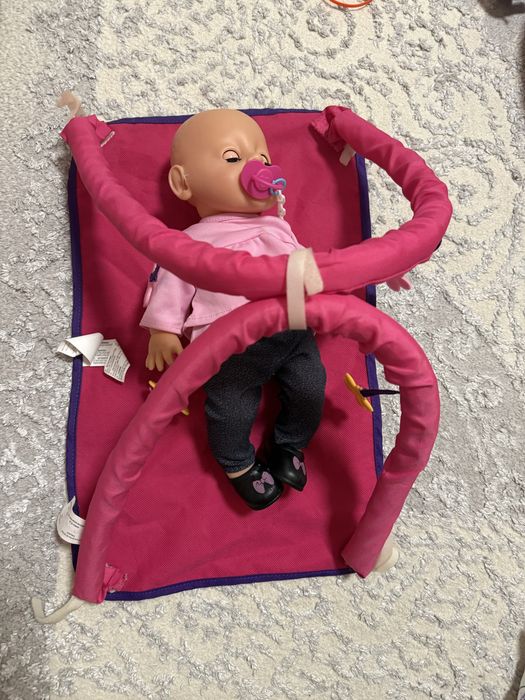 Пупс з ігровим килимком