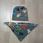 Czapka i szalik dziecięce Ninjago