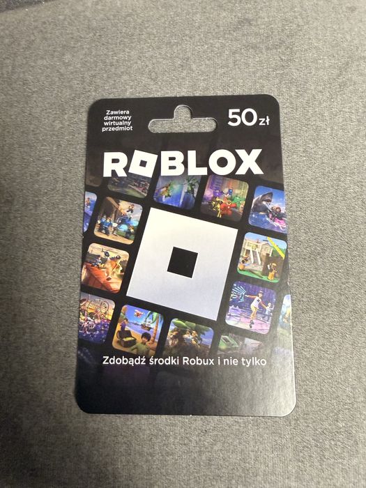 Robux 50 zł nowa karta Super oferta