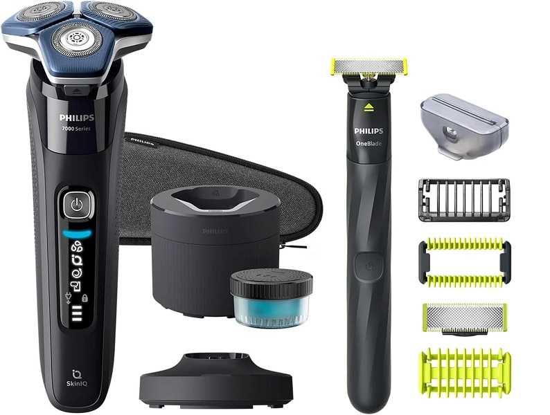 електробритва PHILIPS Shaver Series 7000 S7886/78+тример OneBlade