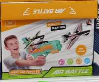 Pistolet Wyrzutnia Samolotów Automat zabawka dla dzieci