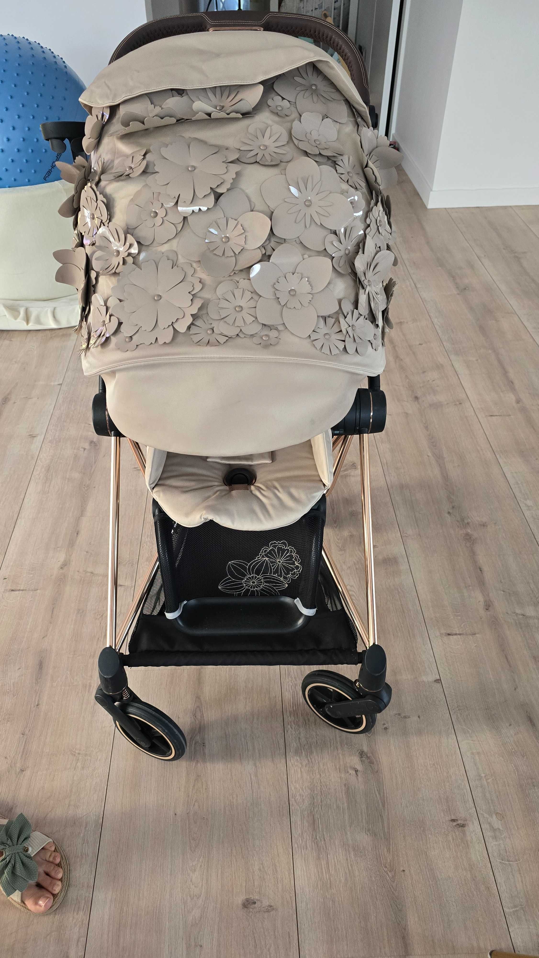 Cybex mios 3.0 simply flowers beige