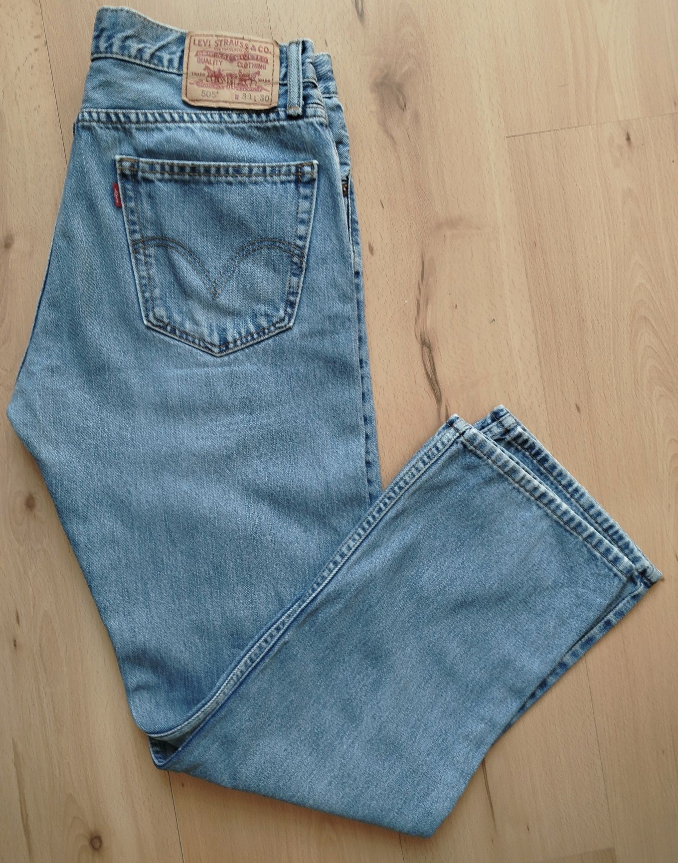 Levi's 505 spodnie jeans rozm.W33 L30
