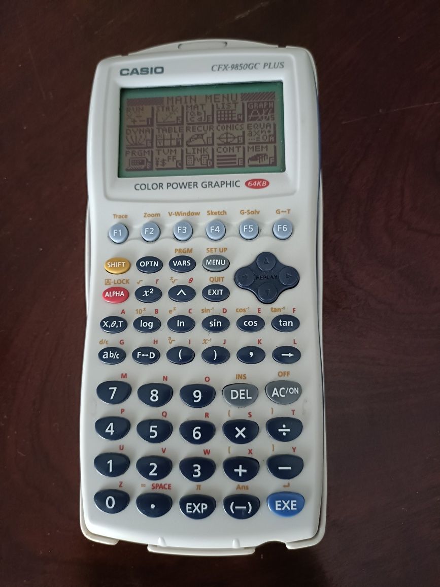 Máquina de calcular gráfica Casio CFX-9850