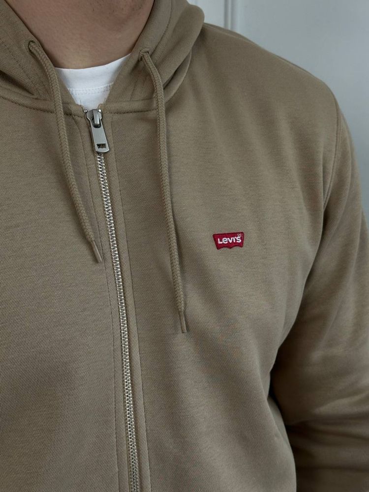 БЕЗ ПЕРЕДОПЛАТИ | LEVIS ХУДІ зіпка світшот кофта левайс