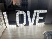 Ślubne Litery LOVE