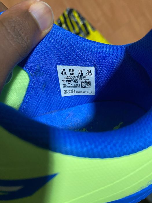 Chuteiras de futsal, marca puma