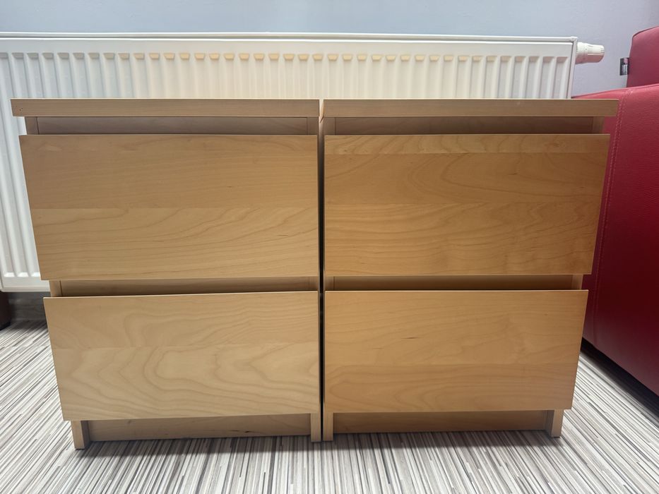 Komoda / stolik nocny Malm Ikea 2sztuki