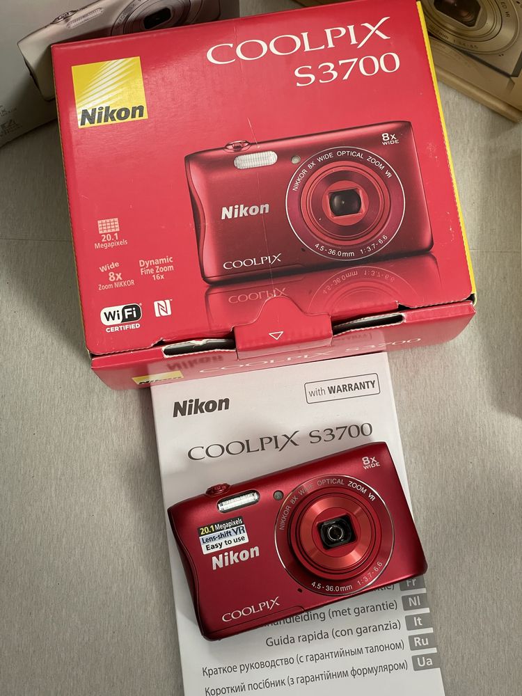 Nikon Coolpix S7000 Wi-fi Новий. S3700 Wi-fi Новий S2900 Новий