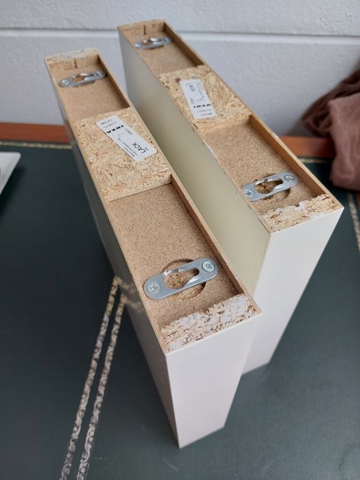 Prateleiras brancas IKEA. Novas