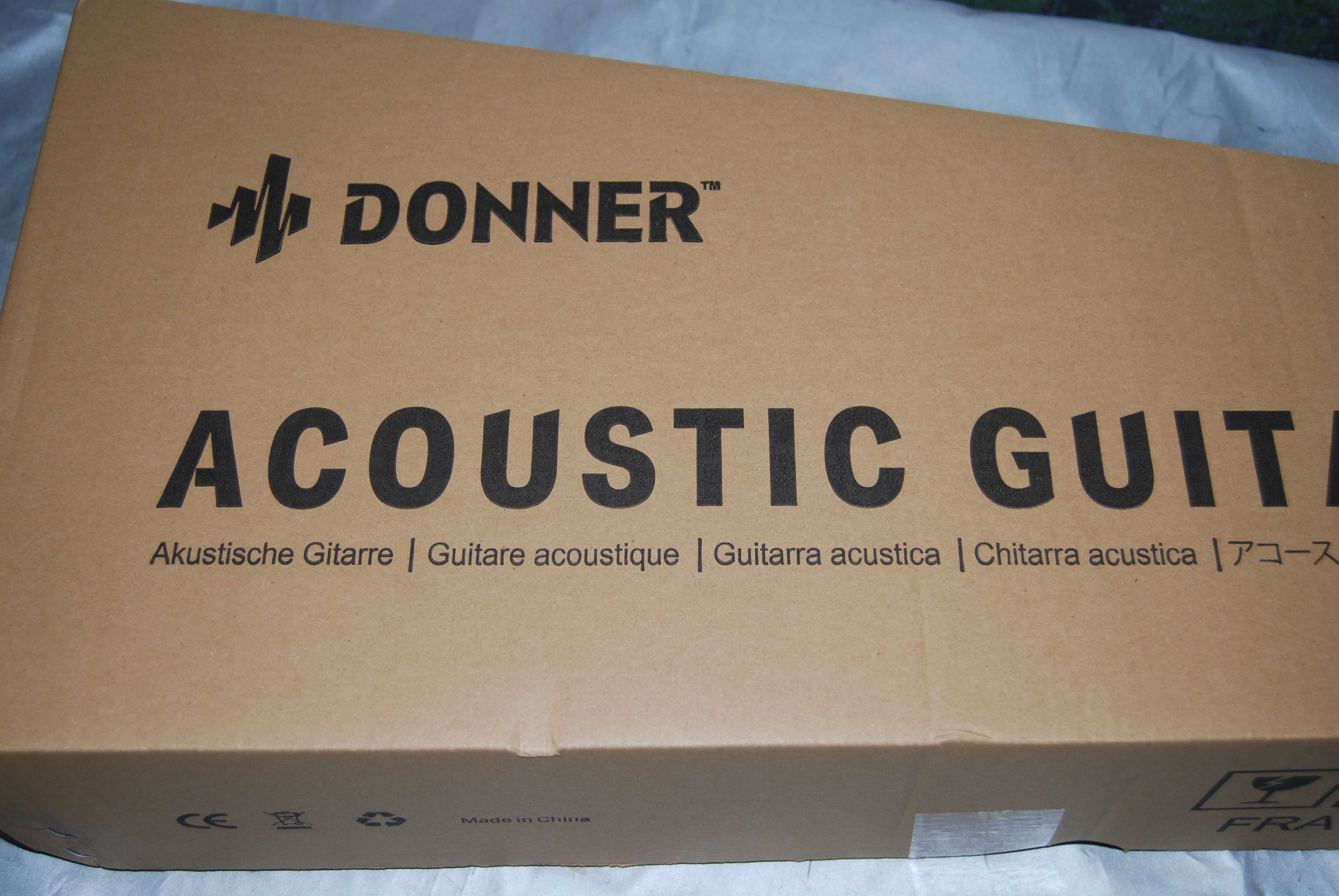 Donner 30-calowa gitara akustyczna