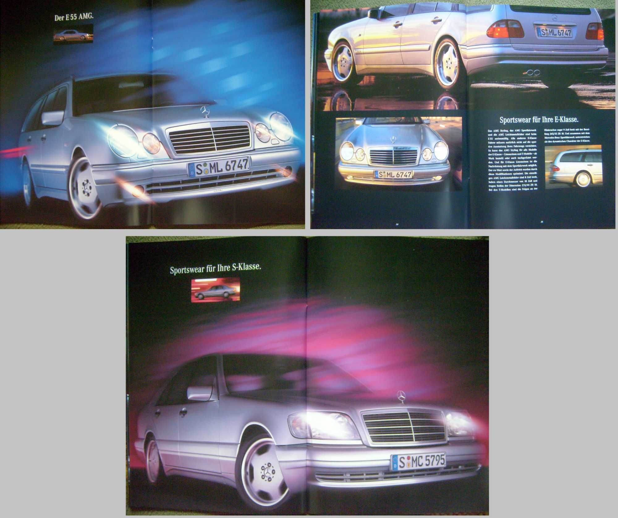 AMG Programm 1997 * obszerny prospekt katalog 60 str. ! WYPRZEDAŻ (3)