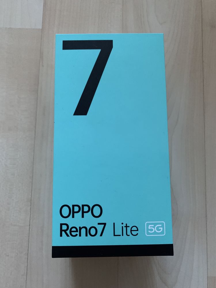 OPPO Reno 7 Lite 5G, kolor tęczowy, nowy, zaplombowany, bez simlocka