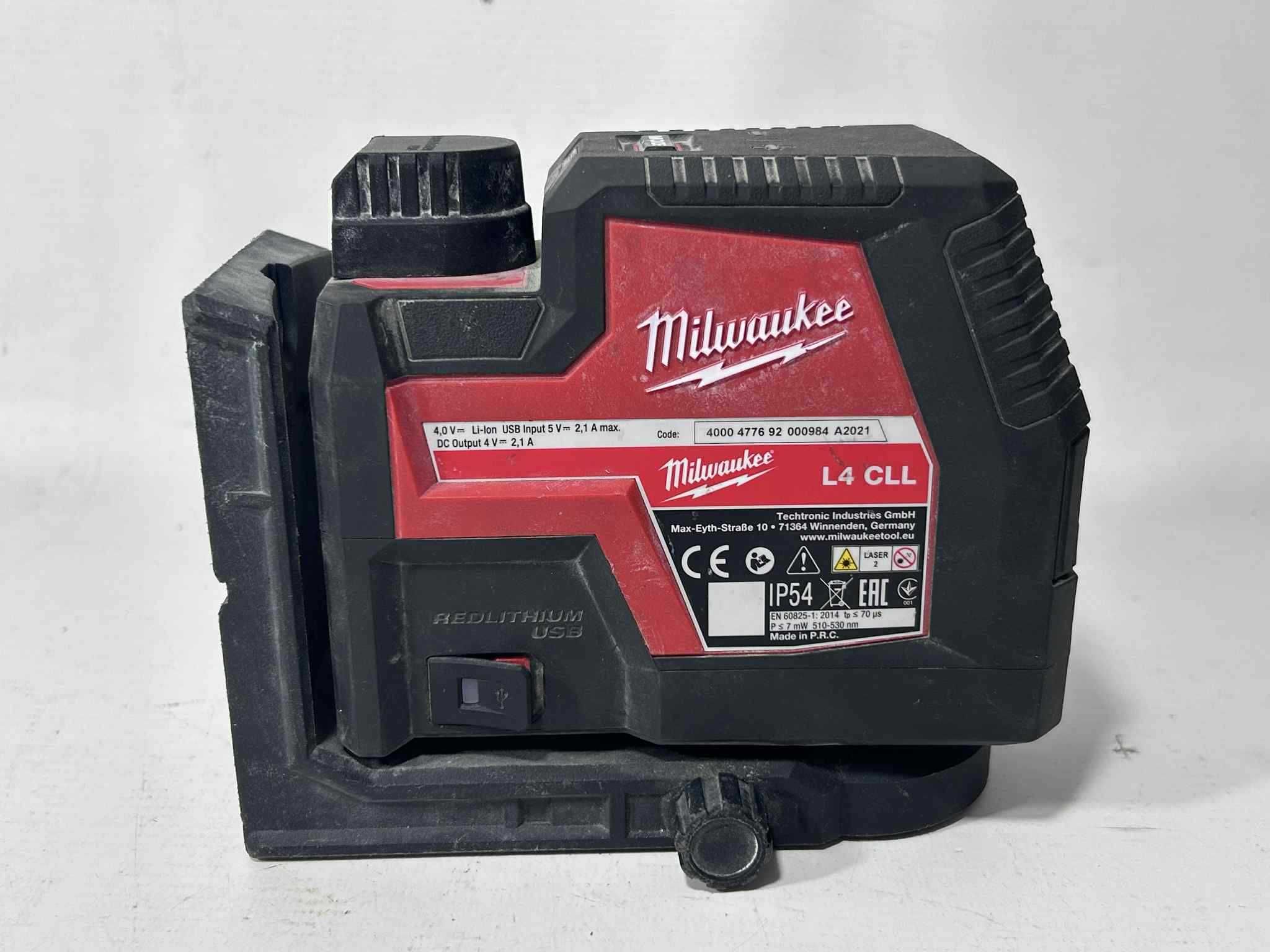 Laser krzyżowy Milwaukee L4CLL  30 m