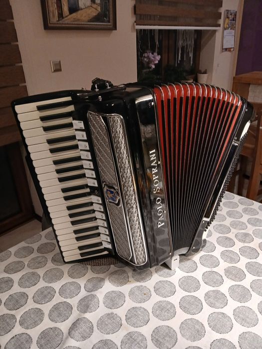 Włoski akordeon 4 chórowy Paolo Soprani
