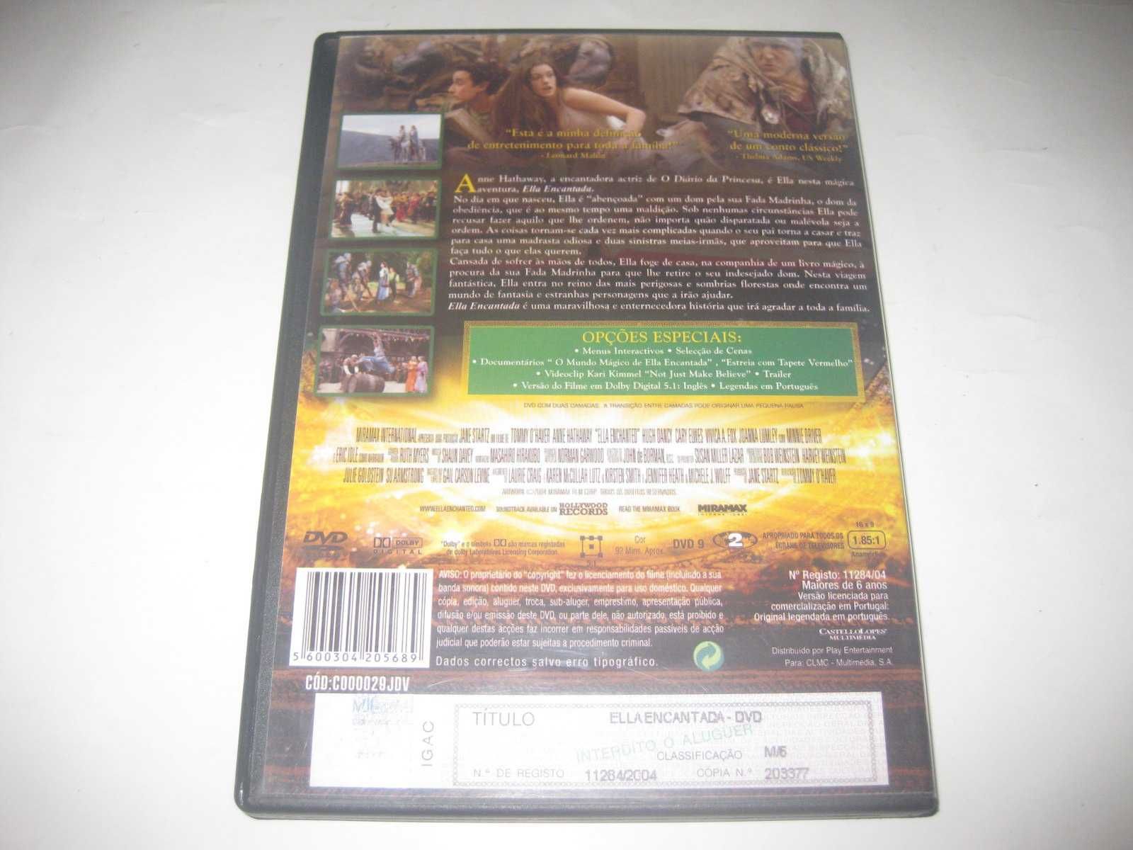 DVD "Ella Encantada" com Anne Hathaway