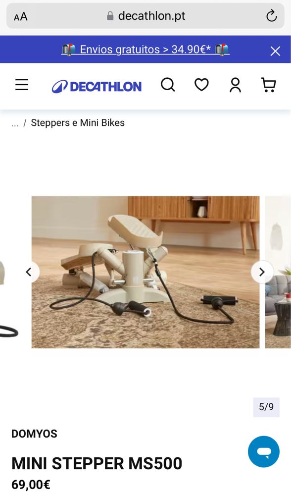 Mini step Domyos