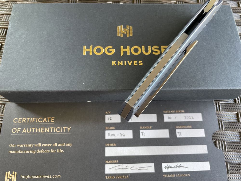 Hog House Knives Model-T Gen2  # 86