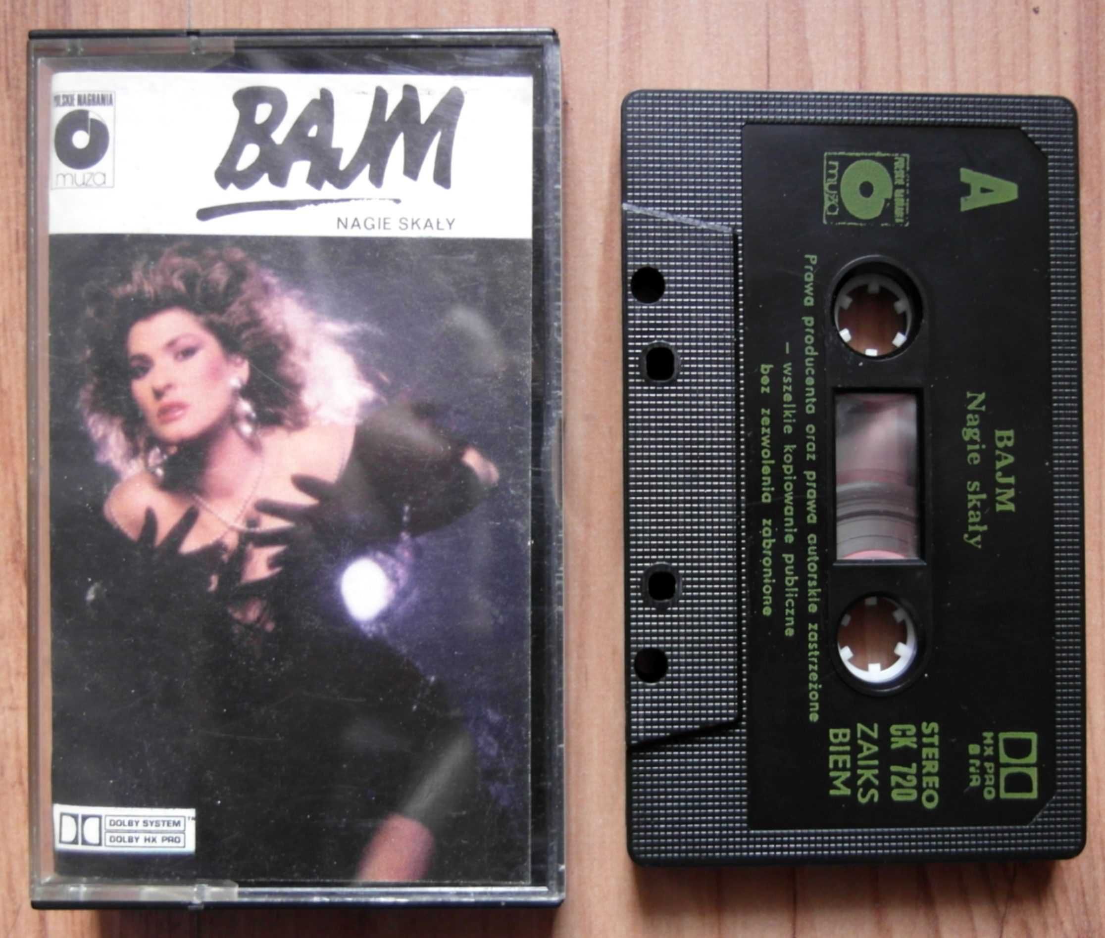 BAJM - Nagie Skały - kaseta magnetofonowa 1988 Muza - Wrocław wysyłka